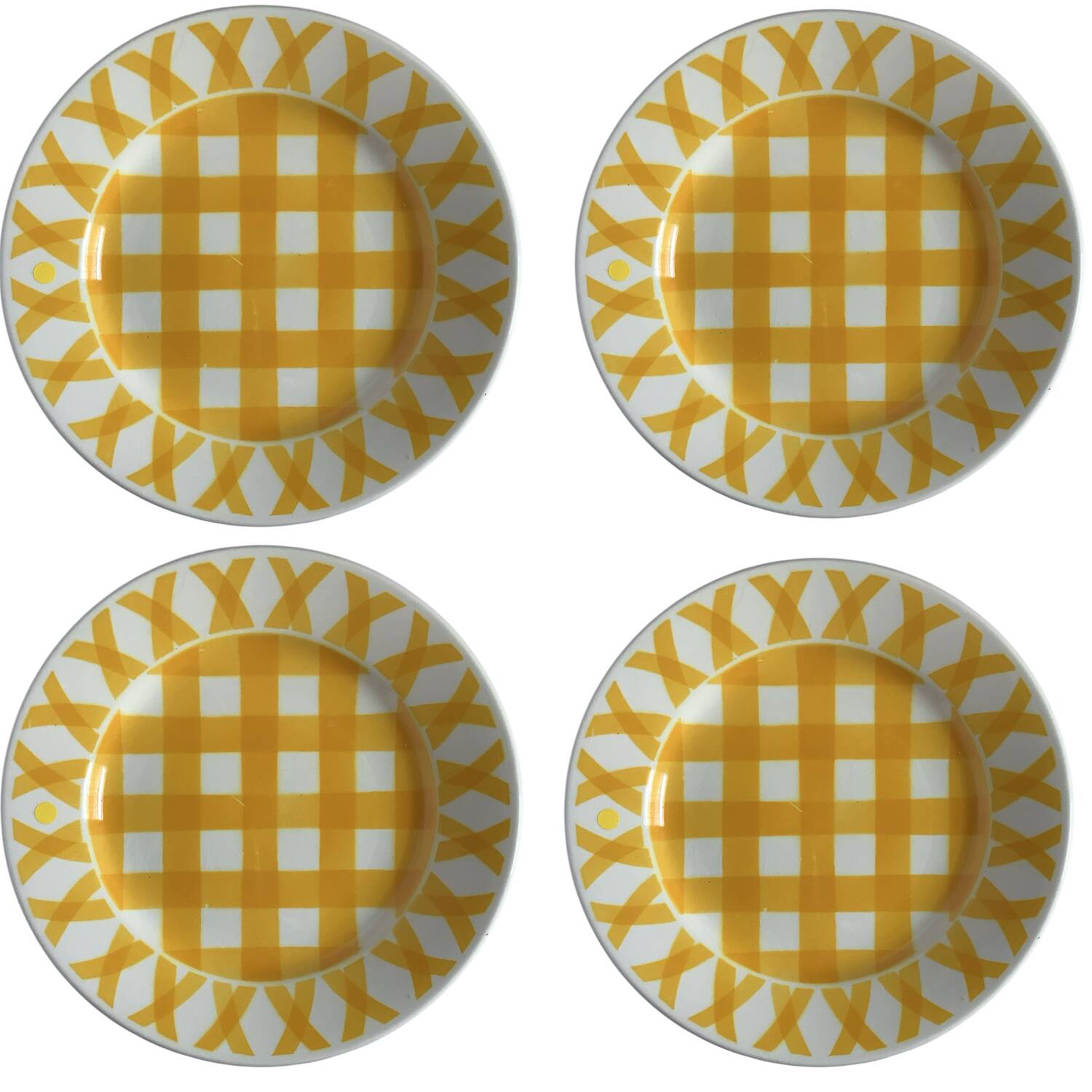 Set of 4 vintage Orois plates – 1950s