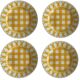 Set of 4 vintage Orois plates – 1950s