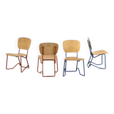 Chaises Alu-Flex par Armin Wirth, circa 1965