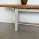 Vintage solid wood farmhouse bench