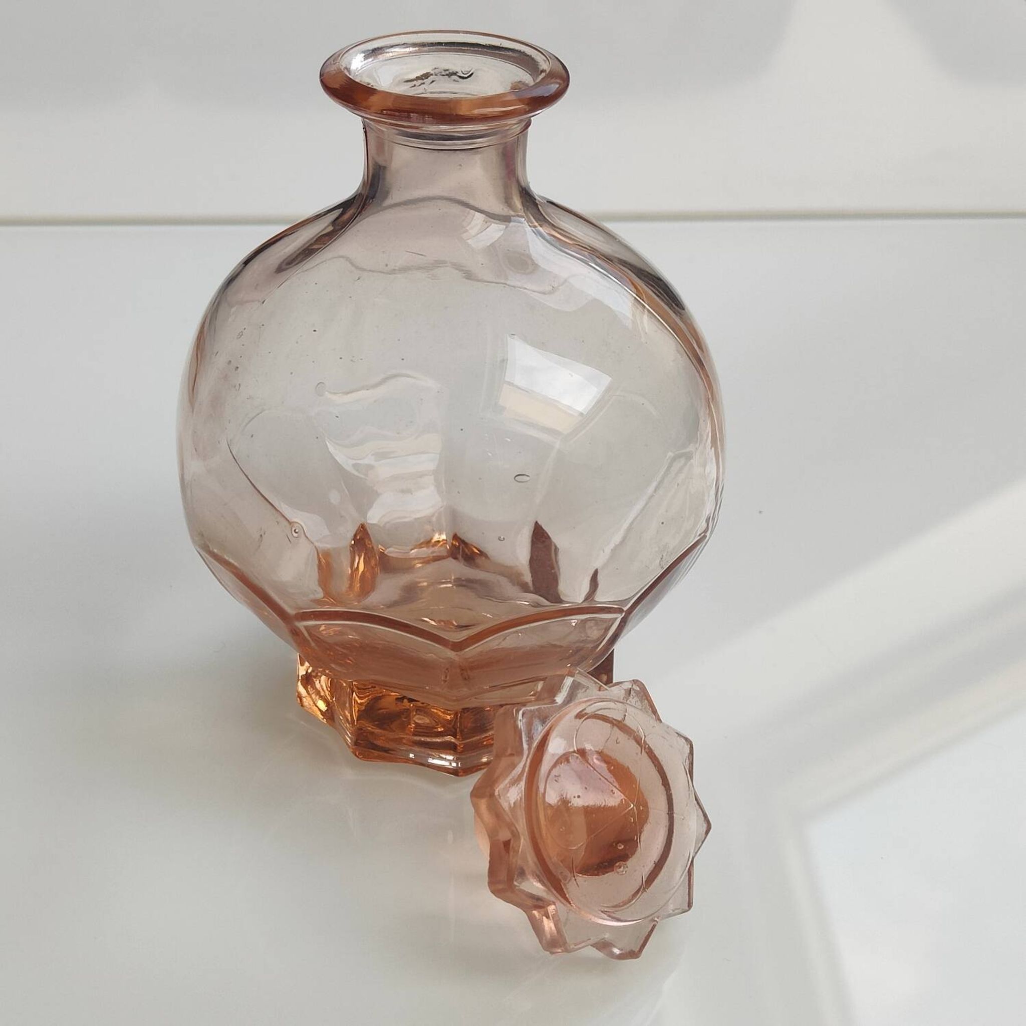 Rosaline glass liqueur service