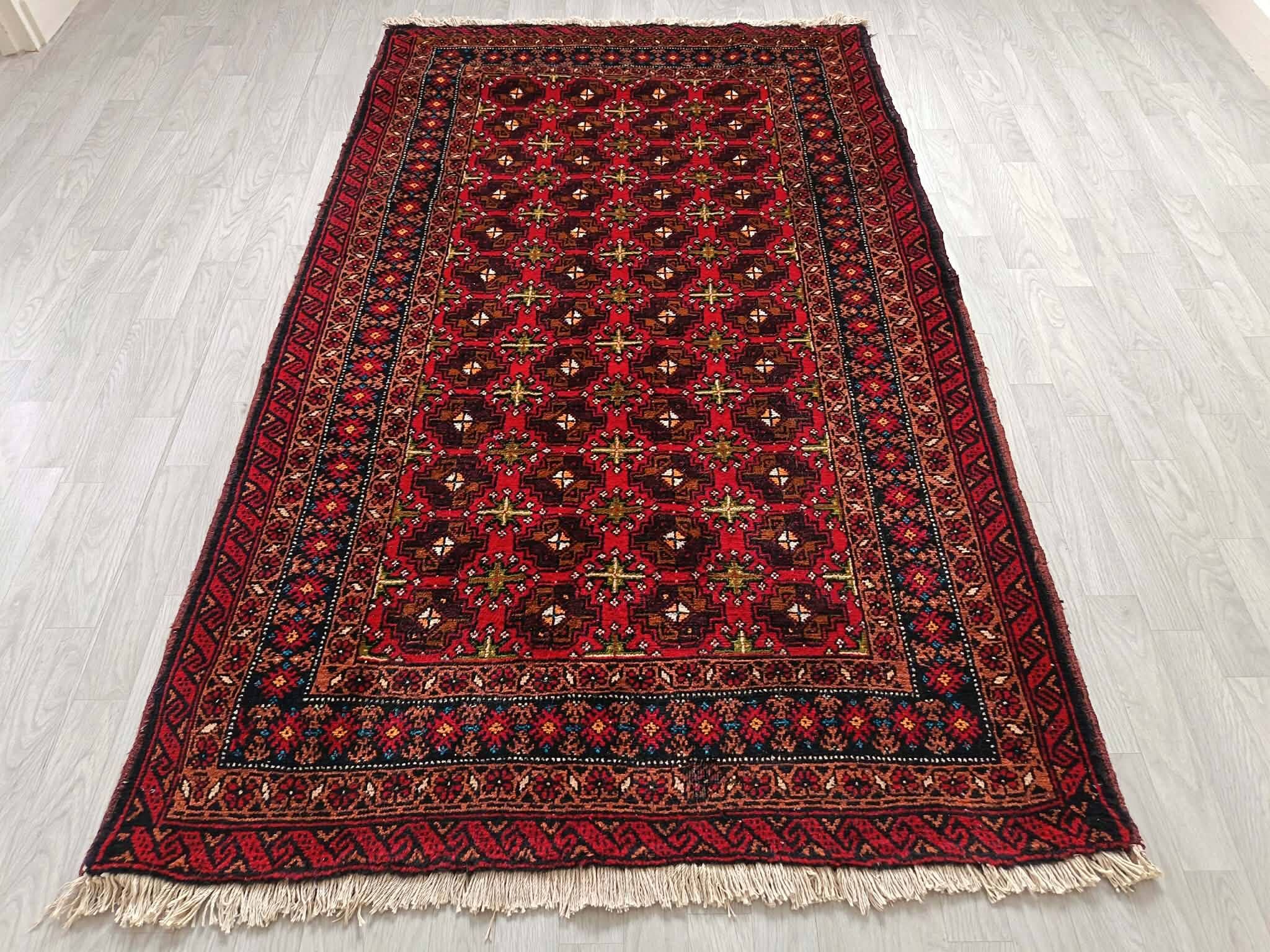 Tapis Turkmène Khal Mohammadi fait main