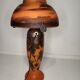 Lampe en verre- art nouveau