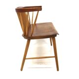 Scandinavian bench "Florett model 150" in teak, Wigells brothers, Sweden, 1950
