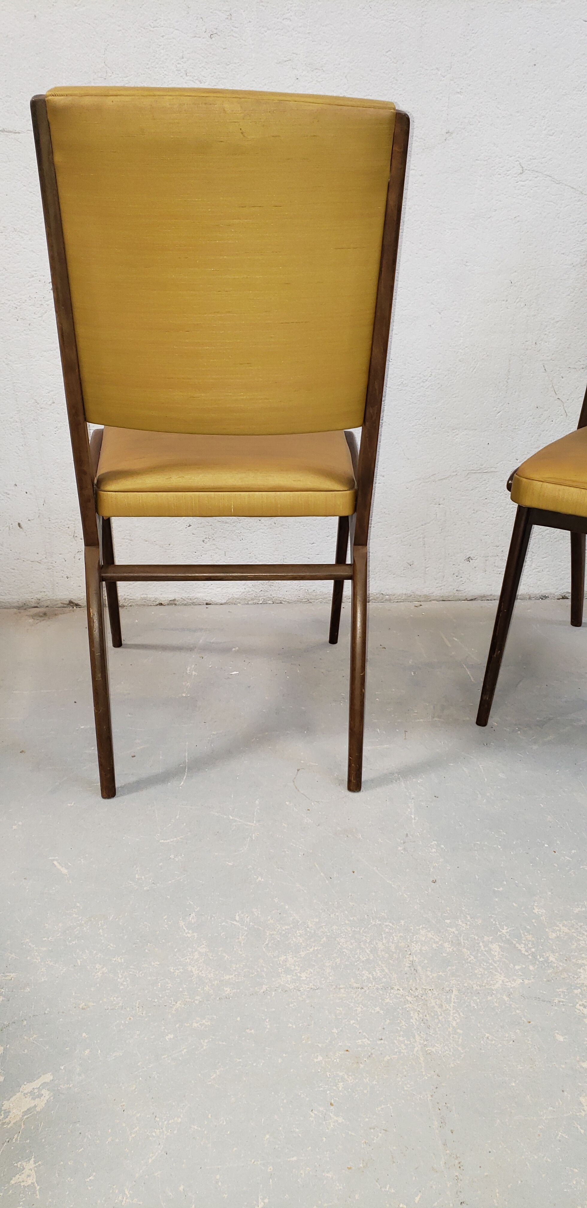 Set de 6 chaises scandinave vintage années 50/60