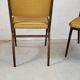 Set de 6 chaises scandinave vintage années 50/60