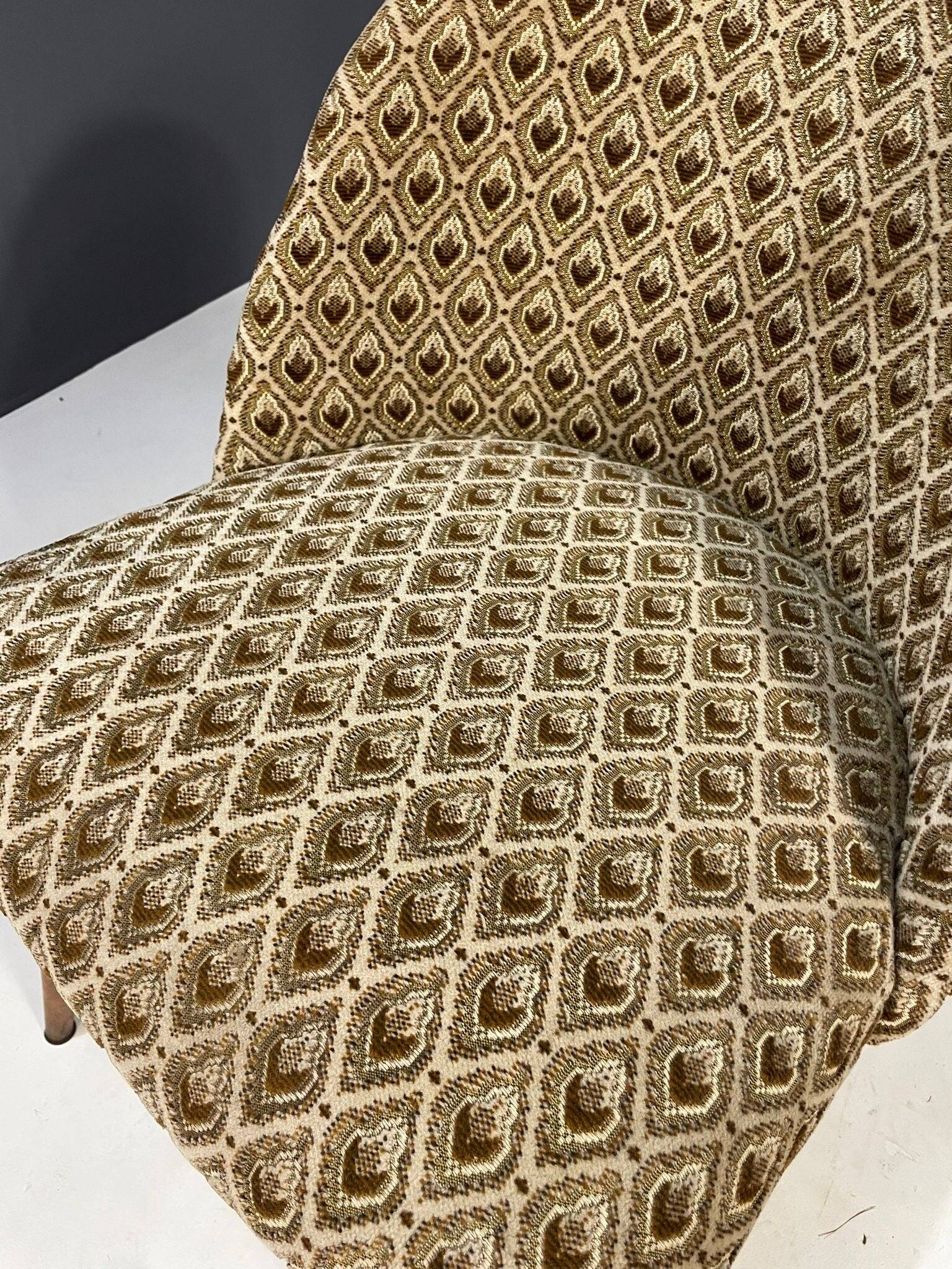 Pair of retro armchairs, Czechoslovakia 1960s