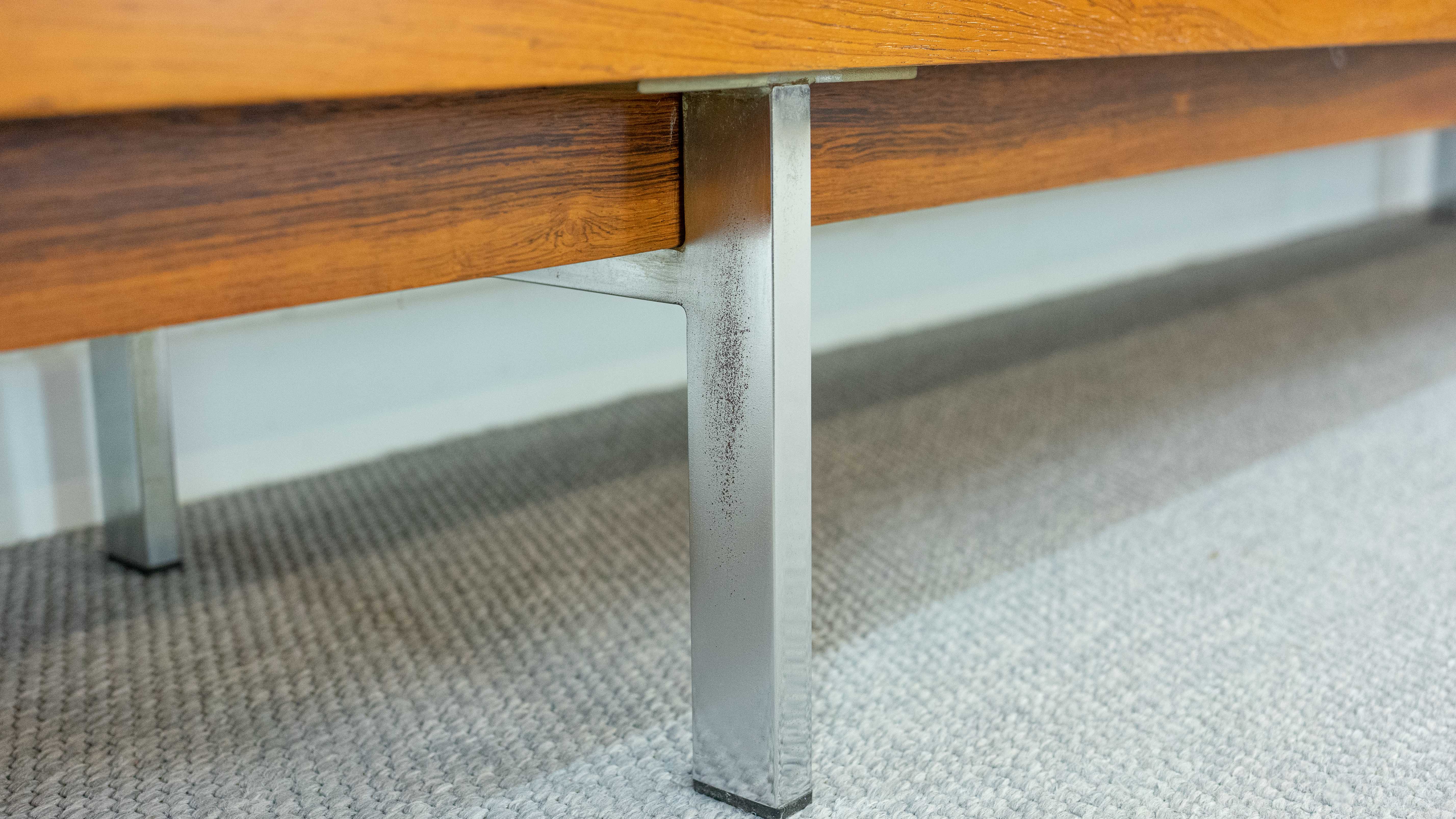Minimalistic mid century sideboard in rosewood