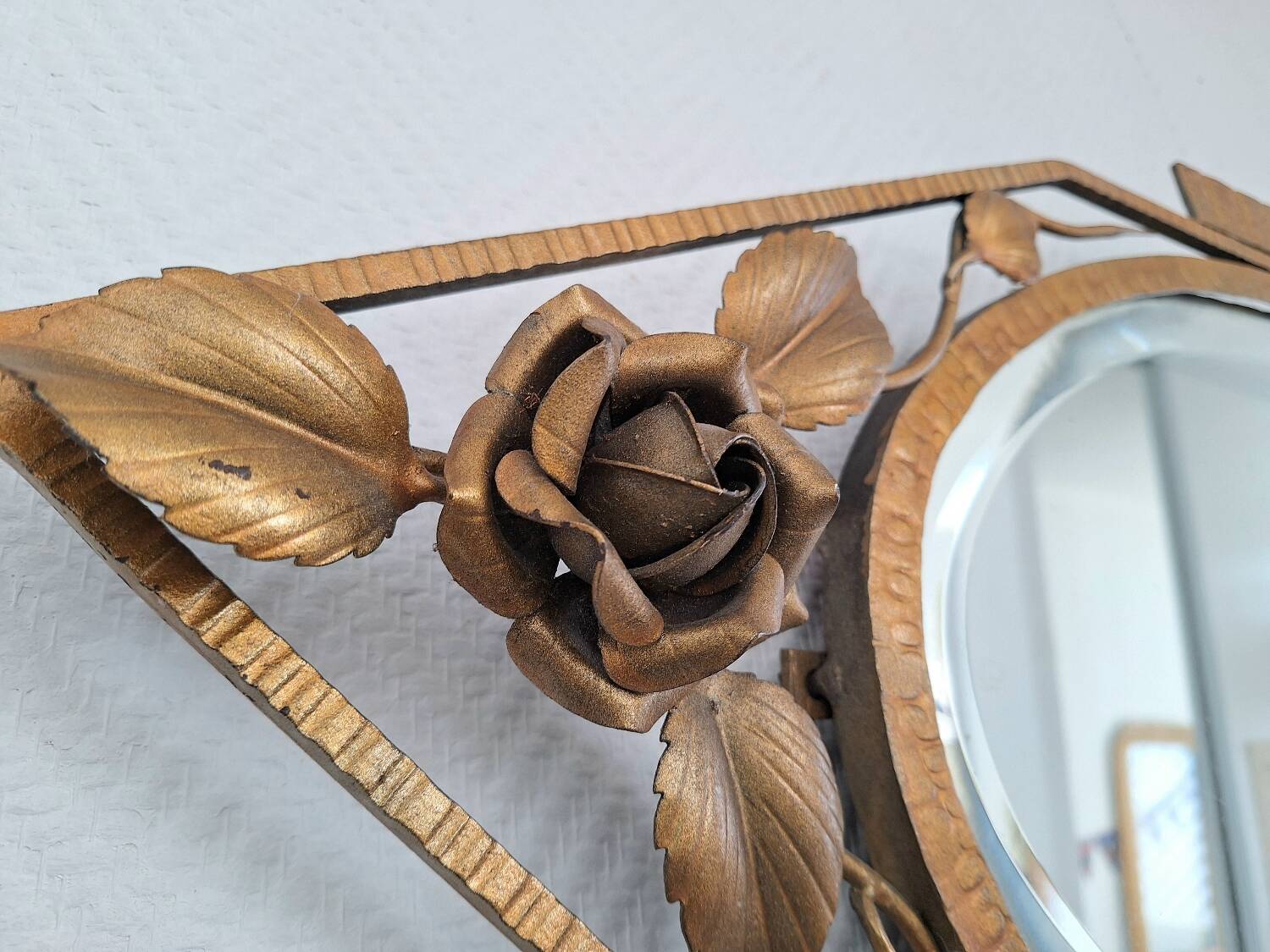 Large Art Deco Mirror, Retro Vintage Decoration