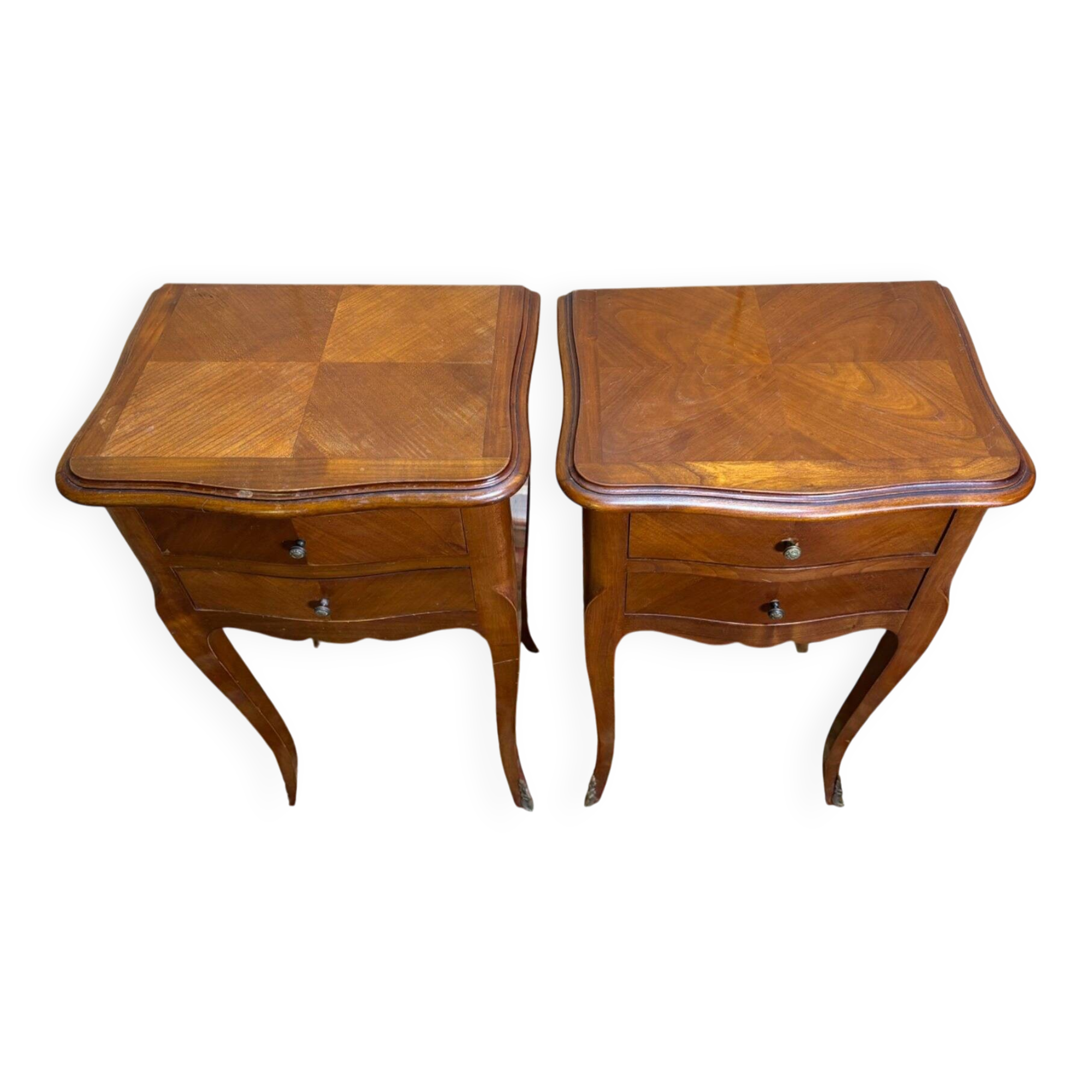 Paire de chevets de style Louis XV