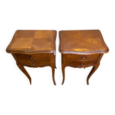 Pair of Louis XV style bedside tables