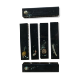 Knife doors in resin shells fifties
