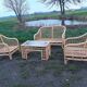 Salon de jardin en rotin
