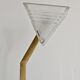 Mid Century Modern brass floor lamp by Peill & Putzler