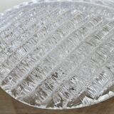 Barovier & Toso "leaf" wall lamp in Murano glass, 1970, vintage, Italy