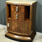 Chevet en Ronce de Noyer, Art Déco – 1930