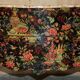 Antique Chinoiserie Commode Hand-Painted with Marble Top
