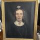 Oil on canvas portrait of a woman