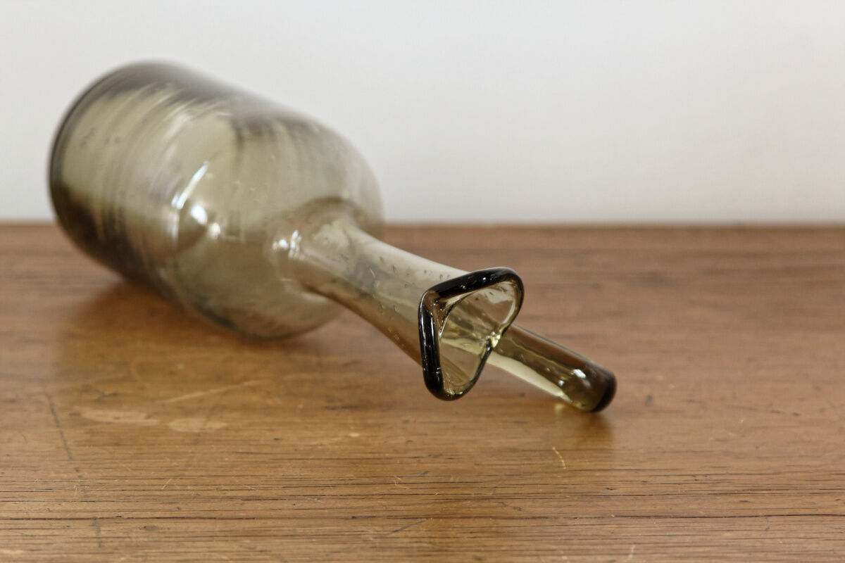 Blown glass ewer