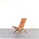 Folding Chair by Ángel Pazmiño for Muebles de Estilo, 1960s.