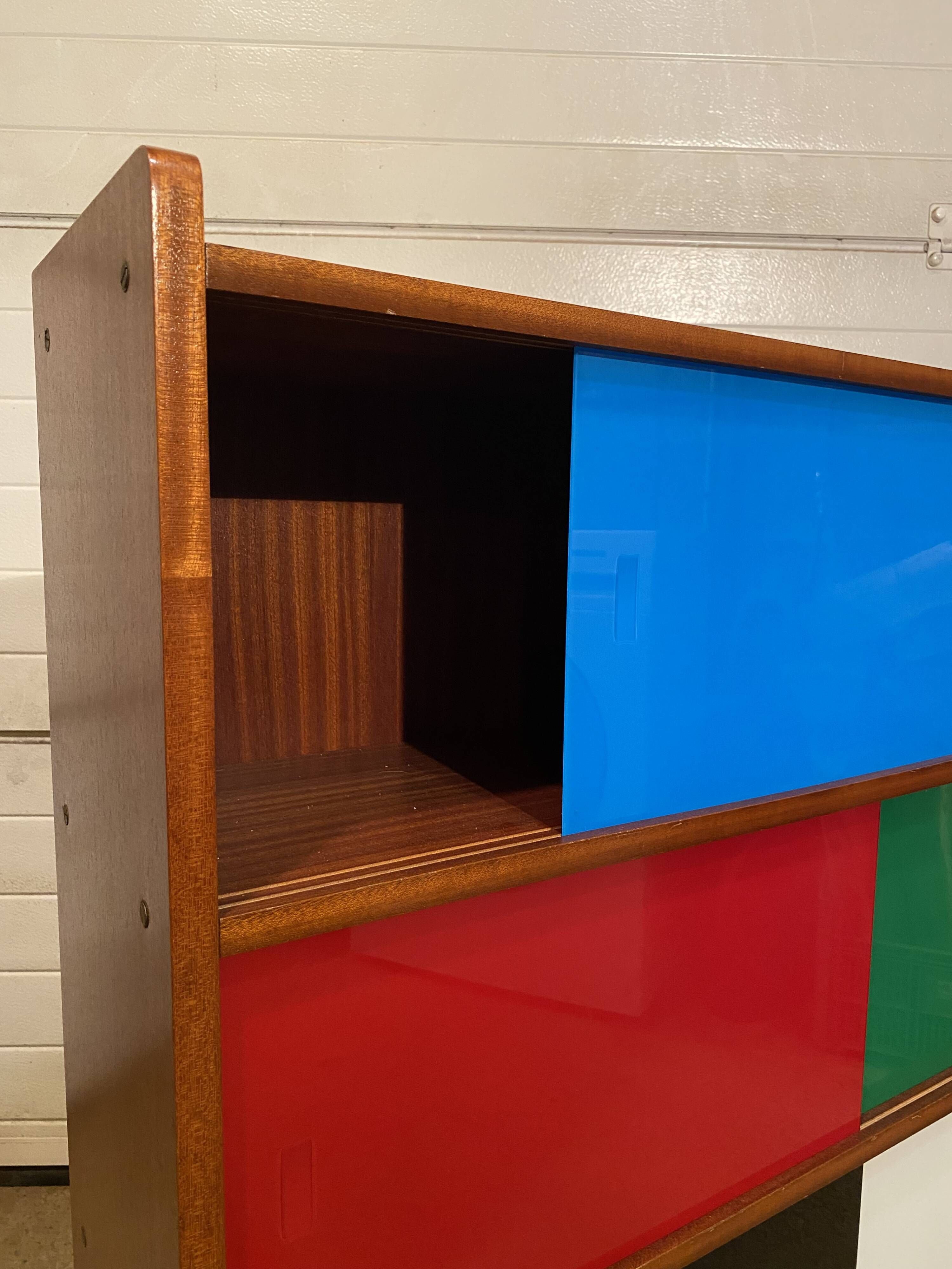 Bibliothèque/vitrine vintage