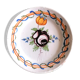 Assiette faïence de bordeaux, fin xviiième siècle