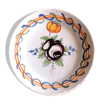 Plate earthenware of Bordeaux, late eighteenth century