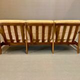 3-seater Scandinavian design sofa 1950.