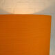 Adjustable Space Age table lamp, original orange lampshade, Staff Leuchten, Germany 1970