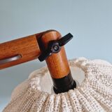 Scandinavian teak floor lamp, 1970s