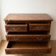 Antique dresser set: solid wood, 80x100x47 cm