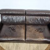 De Sede DS76 sofa, Switzerland, 1970s.