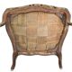 Fauteuil cabriolet d'époque Louis XV estampillé MDLP de Martin Delaporte