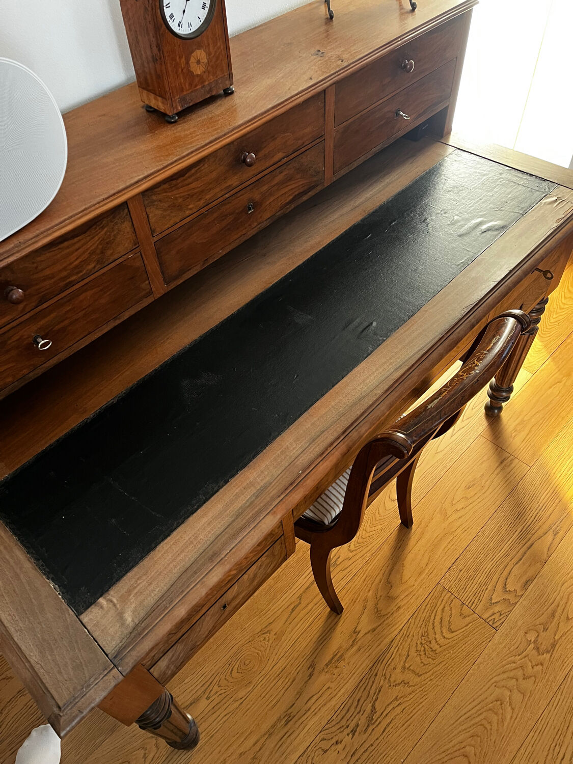 Antique graduated desk