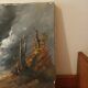 Landscape canvas painting