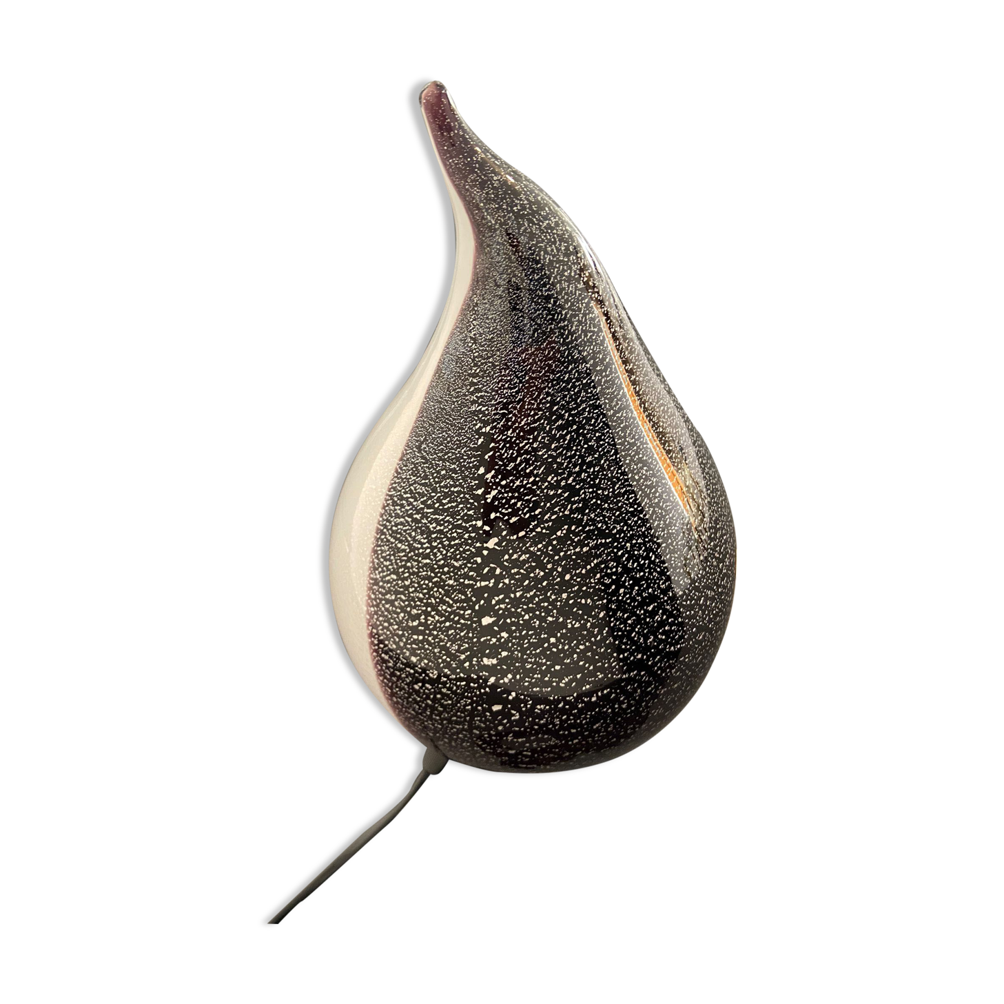 Penguin lamp in Murano glass, Italy, 80s