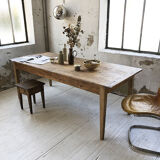 Oak farm table