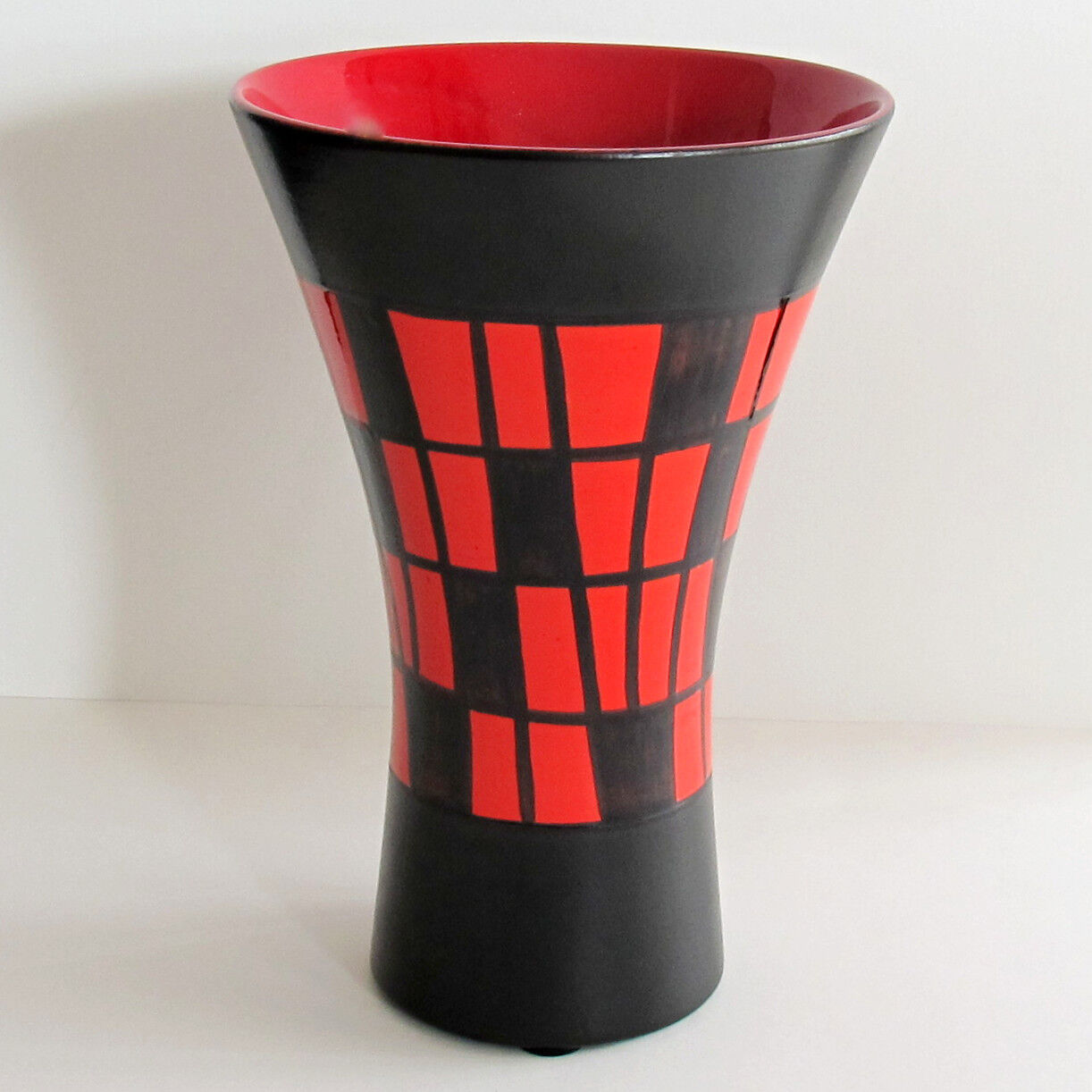 Vase diabolo Elchinger France années 60