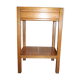 Vintage English bedside wood small format