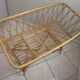 Baby vintage rattan bed