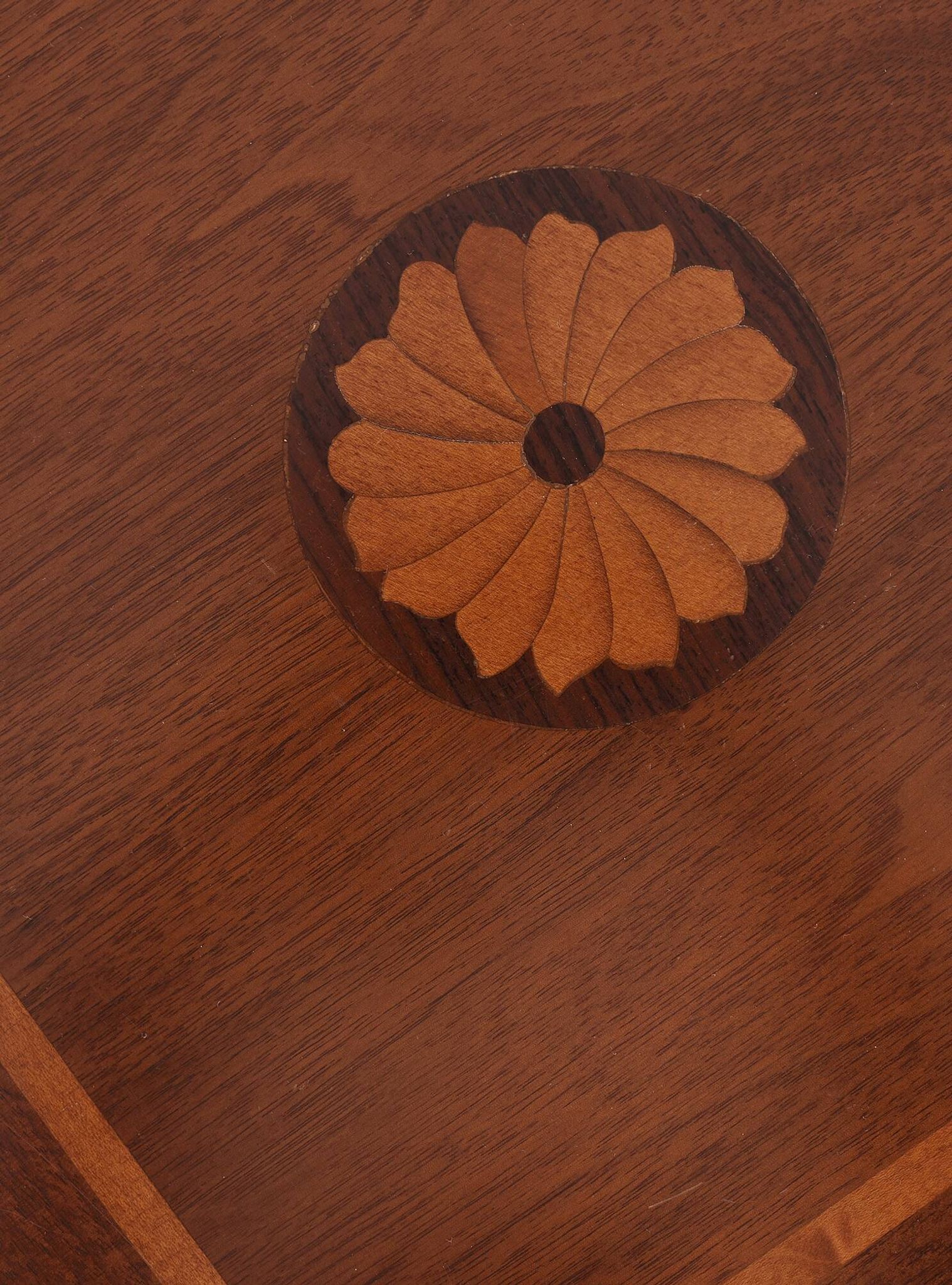 Revolving bookcase, rotating furniture (book mill), mahogany, three floors.