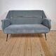 Canapé deux places par Minotti pour Gigi Radice en velours Kvadrat bicolore – Italie 1955