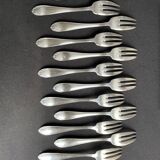 12 Dessert Forks – Goldsmith Paul François Guillaumot