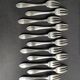 12 Dessert Forks – Goldsmith Paul François Guillaumot