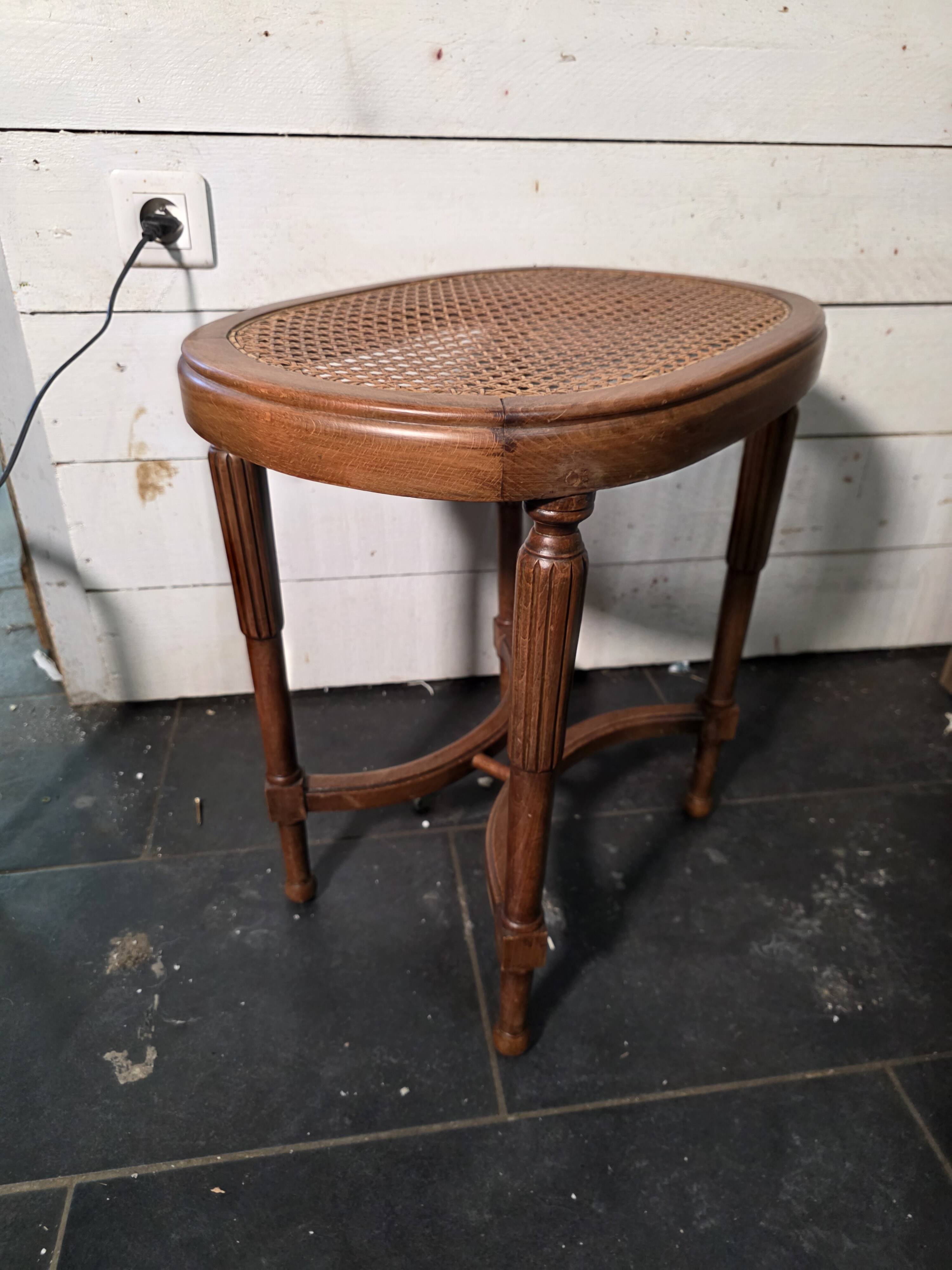 Louis XVI style piano bench