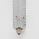 Pair of Art Deco Style Brass and Murano Glass Graniglia Sconces