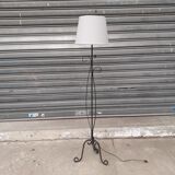 Lampadaire en fer forgé