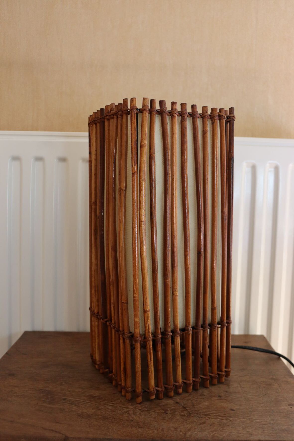 Rattan lamp