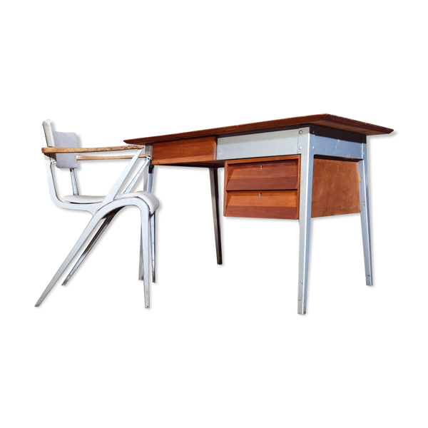 Bureau et chaise 6212 de James Léonard pour ESA Esavian