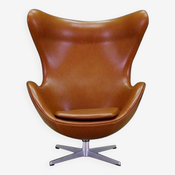 Arne jacobsen the egg chair elegance leather retro
